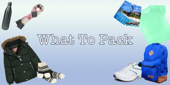 what to pack